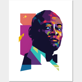 Khalid Abdul Muhammad Popart Posters and Art